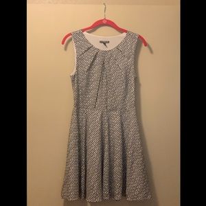 Patterned Express Dress - Size 6, A-Line